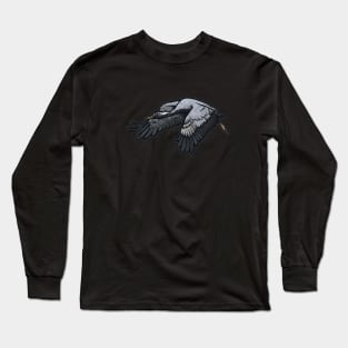 Demoiselle Crane Long Sleeve T-Shirt